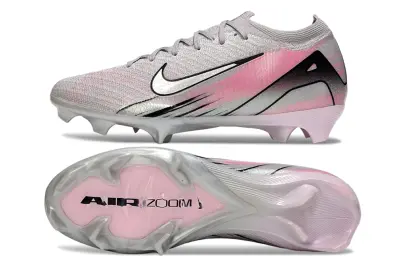 Nike Air Zoom Mercurial Vapor 16 Elite FG - Gray/Electric Pink/Metallic Silver