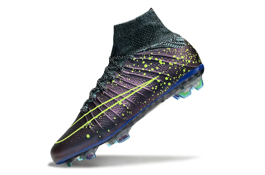Nike Mercurial Superfly 4 Elite FG - Purple/Vibrant Lime/Deep Blue