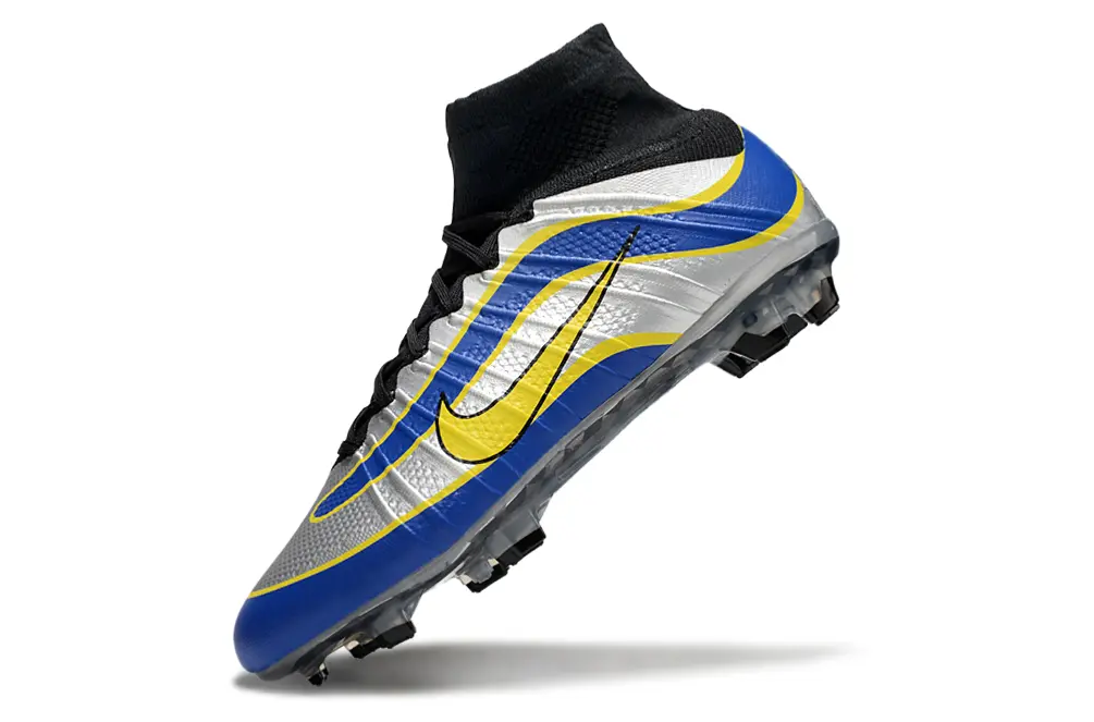 Nike Mercurial Superfly 4 Elite FG - Blue/Electric Yellow/Silver