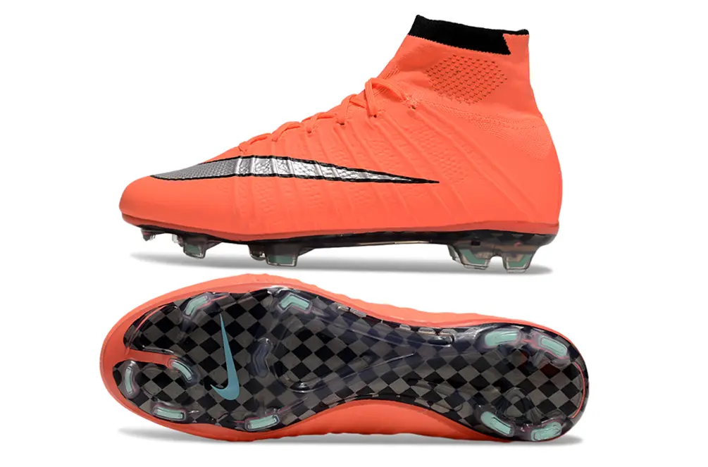 Nike Mercurial Superfly 4 Elite FG - Orange/Vibrant Coral/Black Shine