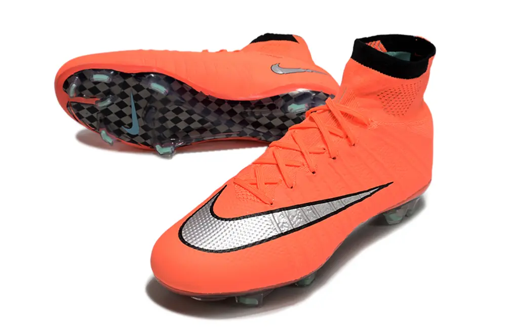 Nike Mercurial Superfly 4 Elite FG - Orange/Vibrant Coral/Black Shine