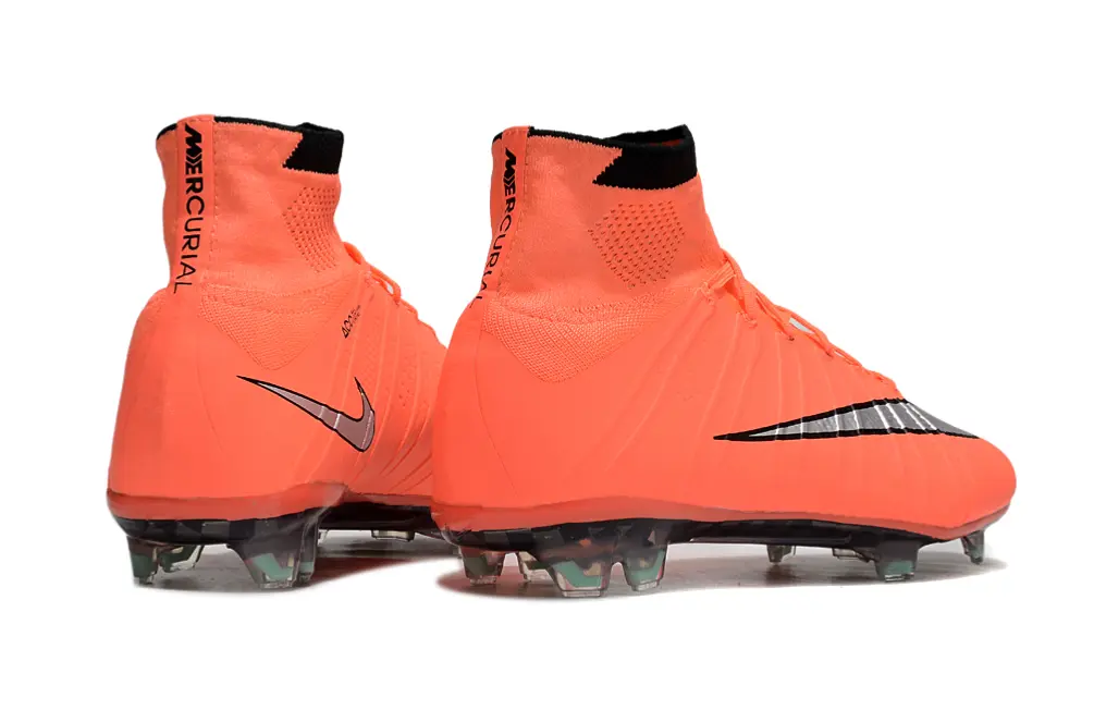 Nike Mercurial Superfly 4 Elite FG - Orange/Vibrant Coral/Black Shine