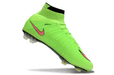 Nike Mercurial Superfly 4 Elite FG - Green/Vibrant Lime/Neon Pink