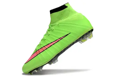 Nike Mercurial Superfly 4 Elite FG - Green/Vibrant Lime/Neon Pink