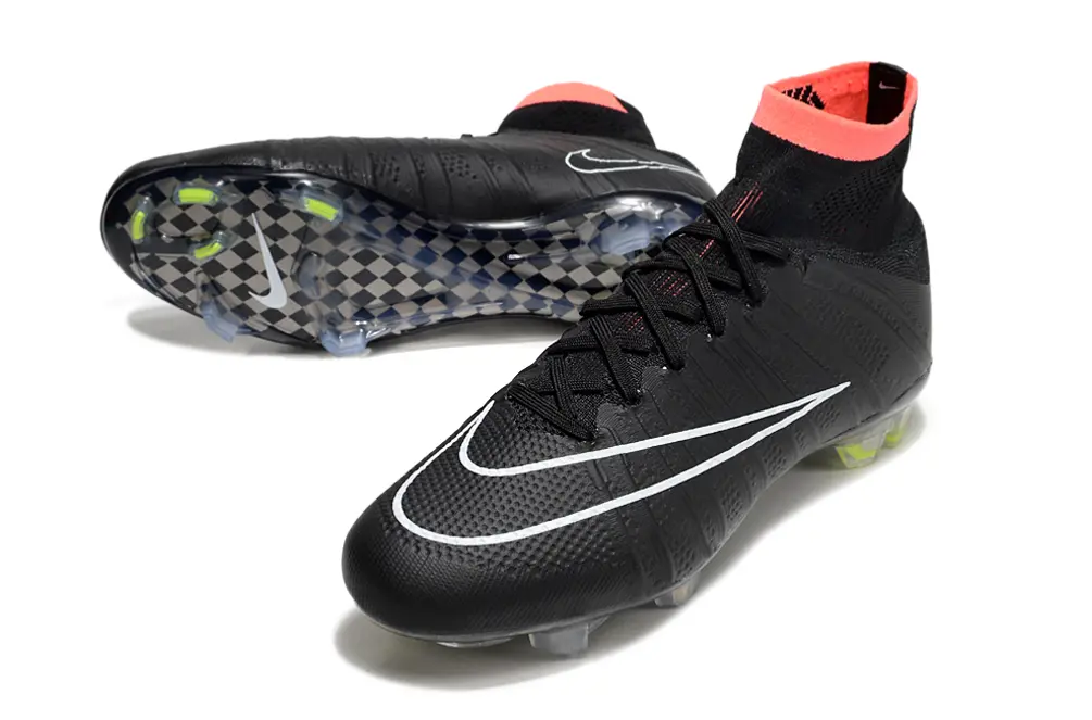 Nike Mercurial Superfly 4 Elite FG - Black/Electric Green/Fiery Pink
