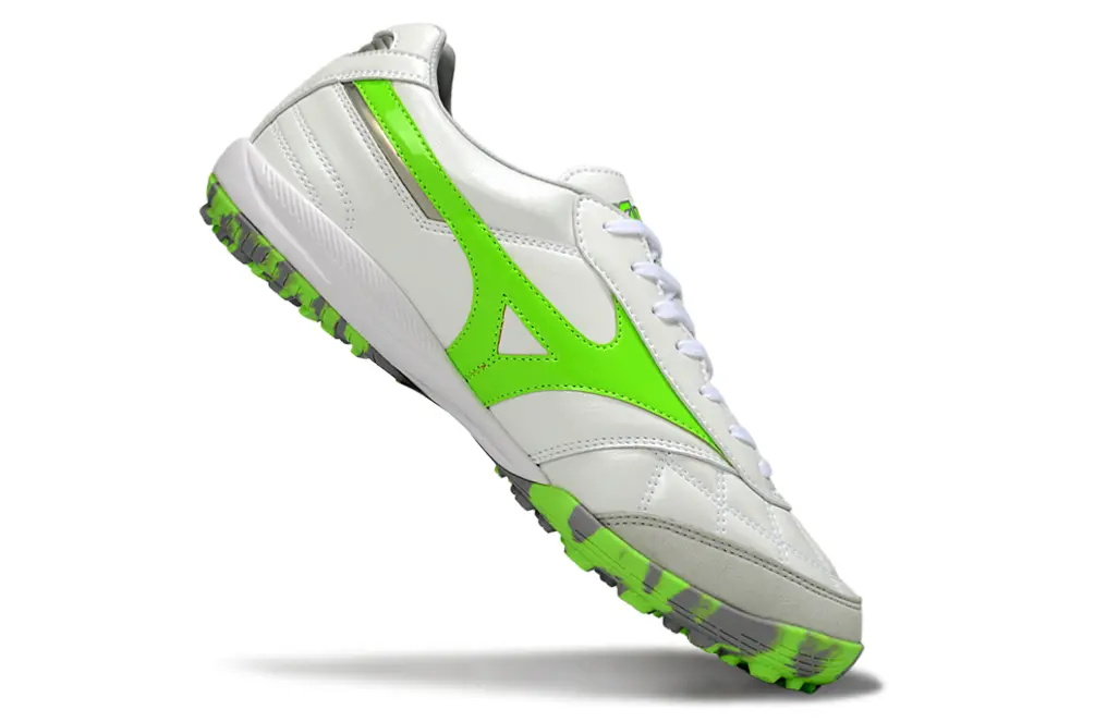 Mizuno Morelia Neo 4 TF - White/Lime Green/Gray