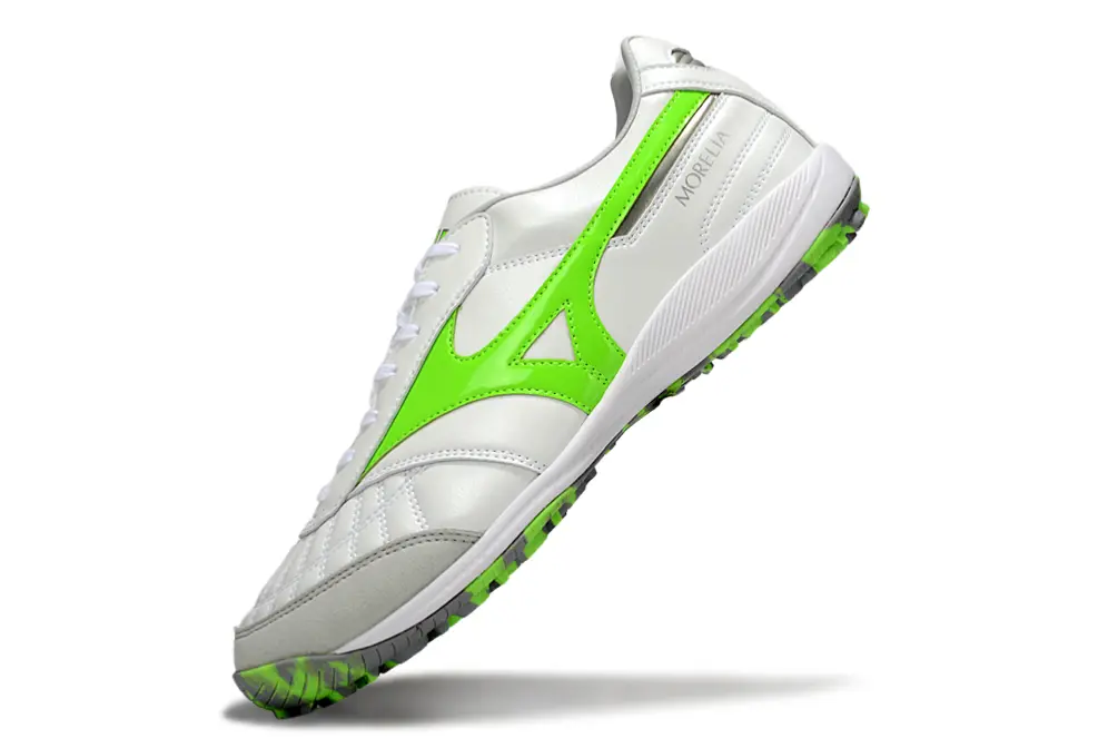 Mizuno Morelia Neo 4 TF - White/Lime Green/Gray