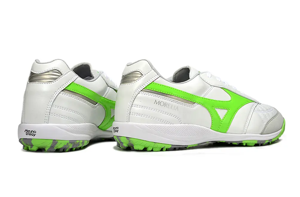 Mizuno Morelia Neo 4 TF - White/Lime Green/Gray