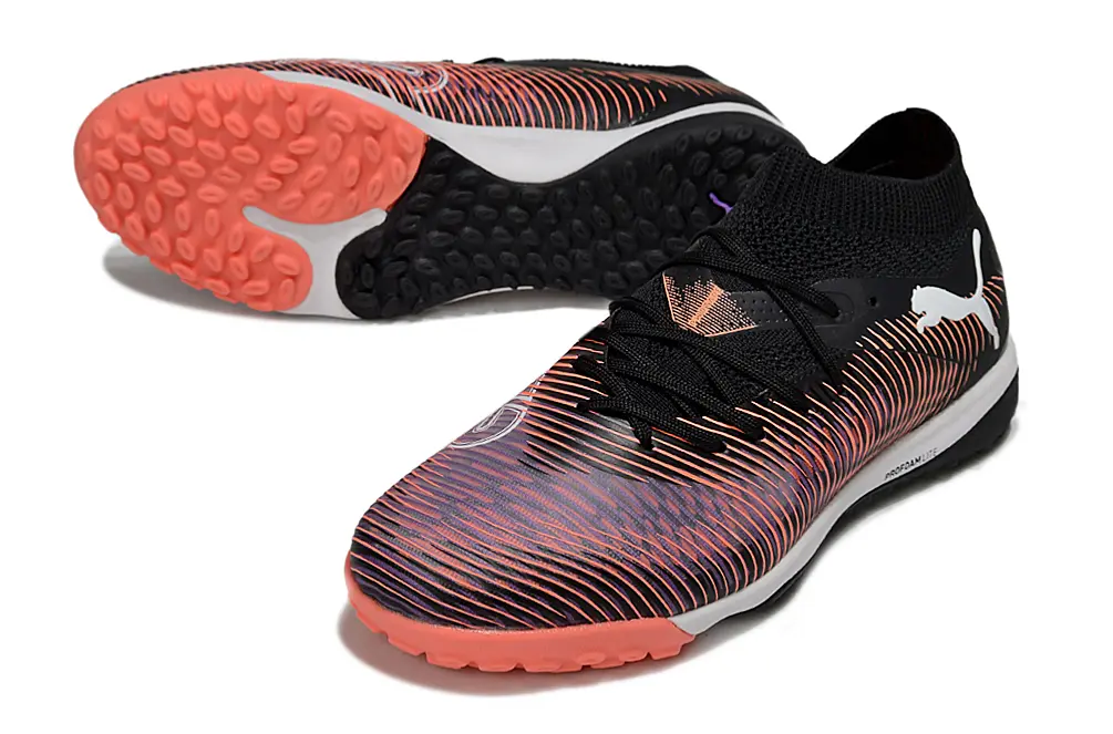 Puma Future 8 Ultimate TF - Black/Electric Orange/Dynamic Purple