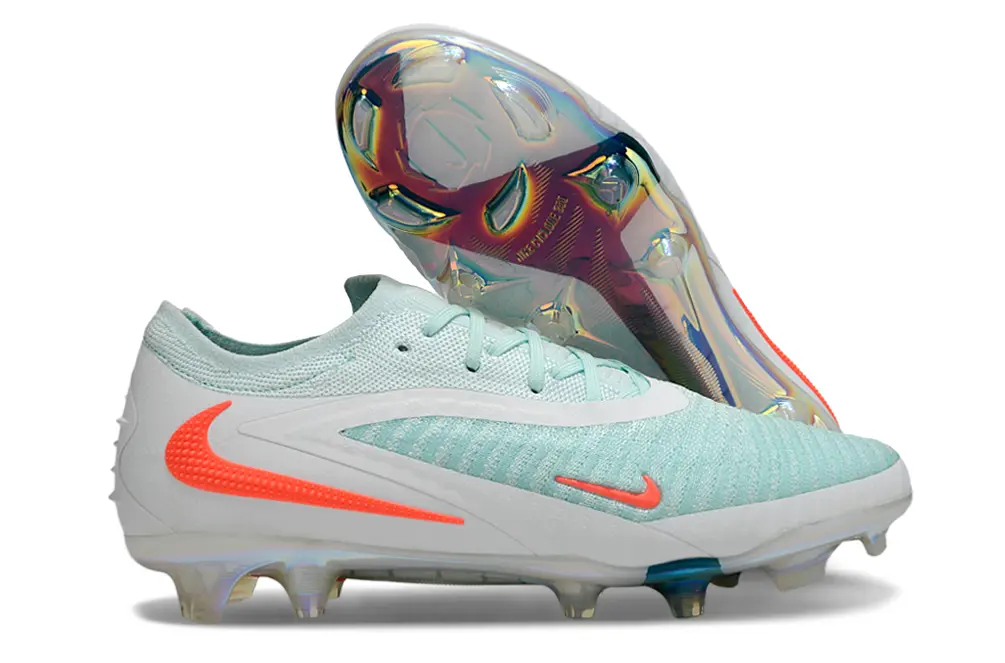 Nike Phantom 6 Elite Low FG - Aqua/Coral Orange/Icy Blue