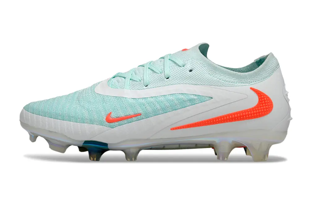 Nike Phantom 6 Elite Low FG - Aqua/Coral Orange/Icy Blue
