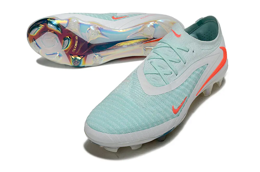 Nike Phantom 6 Elite Low FG - Aqua/Coral Orange/Icy Blue