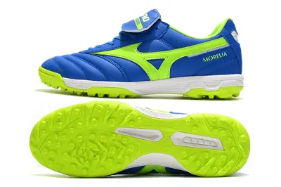 Mizuno Morelia Sala Classic TF - Blue/Electric Lime/Blue