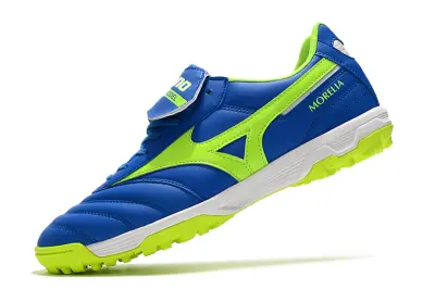 Mizuno Morelia Sala Classic TF - Blue/Electric Lime/Blue