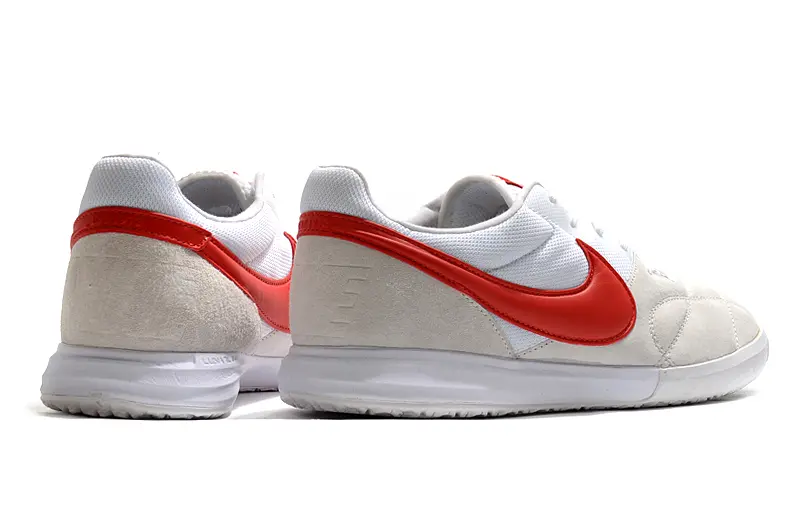 Nike Premier 2 Sala IC - White/Fiery Red/Soft Grey