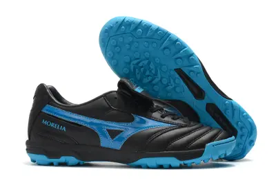 Mizuno Morelia Sala Classic TF - Black/Electric Blue/Shiny Black
