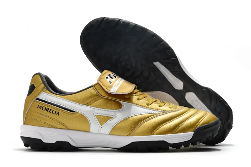 Mizuno Morelia Sala Classic TF - Gold/Shiny Gold/Classic White