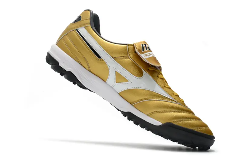 Mizuno Morelia Sala Classic TF - Gold/Shiny Gold/Classic White