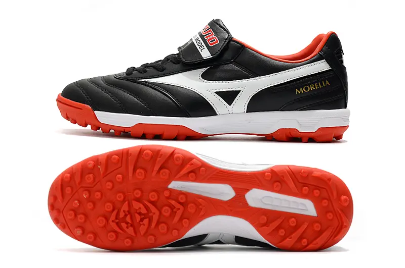 Mizuno Morelia Sala Classic TF - Black/Fiery Red/White