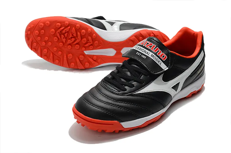 Mizuno Morelia Sala Classic TF - Black/Fiery Red/White