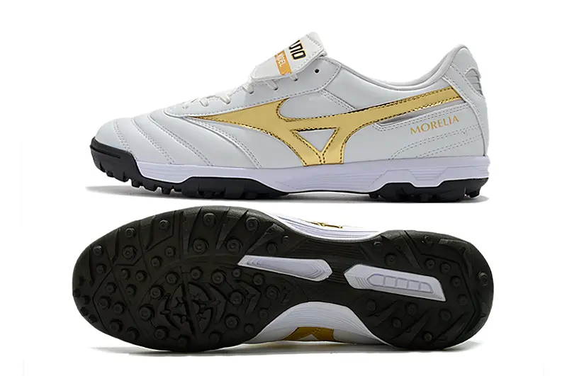 Mizuno Morelia Sala Classic TF - White/Gold/Black