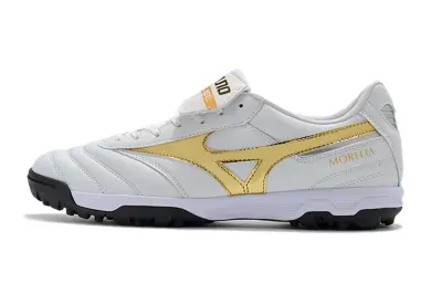 Mizuno Morelia Sala Classic TF - White/Gold/Black