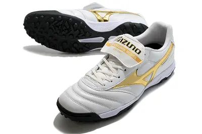 Mizuno Morelia Sala Classic TF - White/Gold/Black