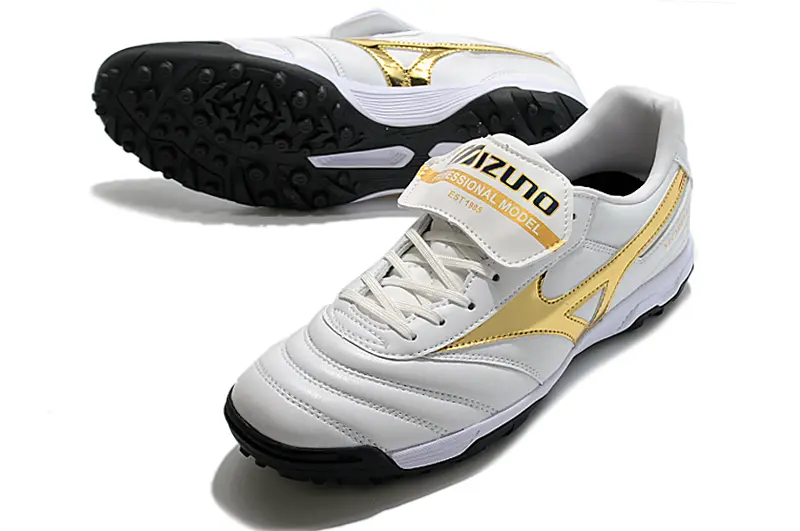 Mizuno Morelia Sala Classic TF - White/Gold/Black