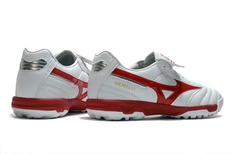 Mizuno Morelia Sala Classic TF - White/Crimson Red/Classic White