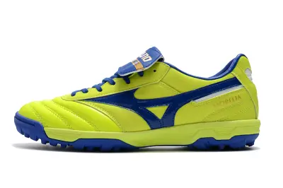 Mizuno Morelia Sala Classic TF - Yellow/Electric Yellow/Marine Blue