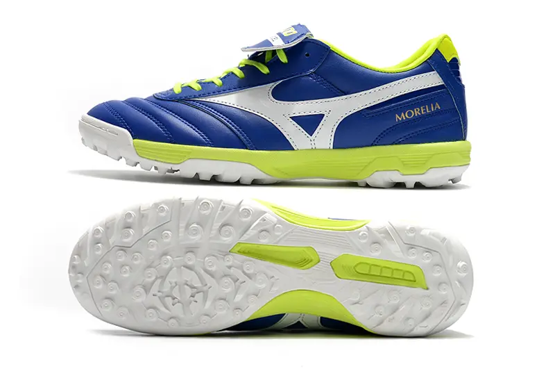 Mizuno Morelia Sala Classic TF - Blue/Neon Green/White