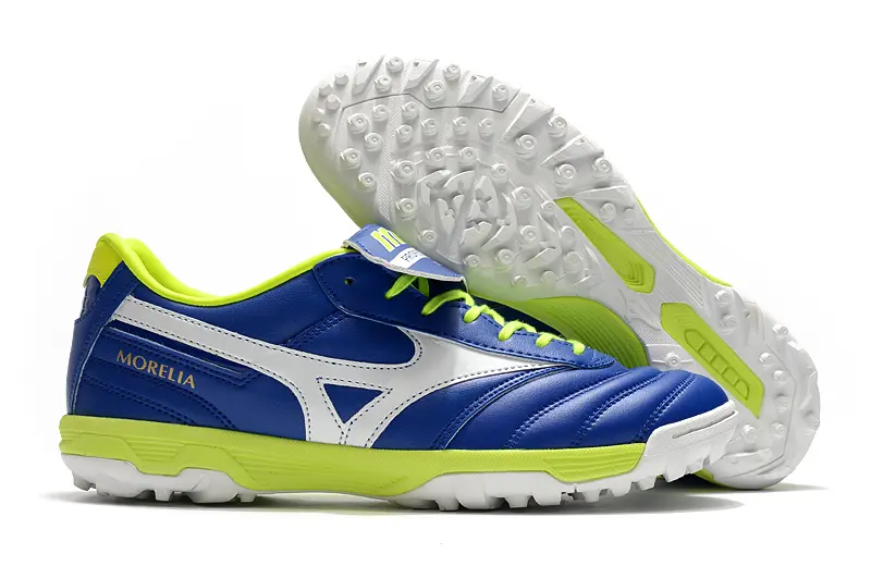 Mizuno Morelia Sala Classic TF - Blue/Neon Green/White