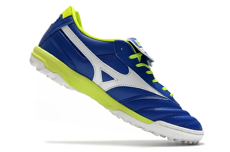 Mizuno Morelia Sala Classic TF - Blue/Neon Green/White