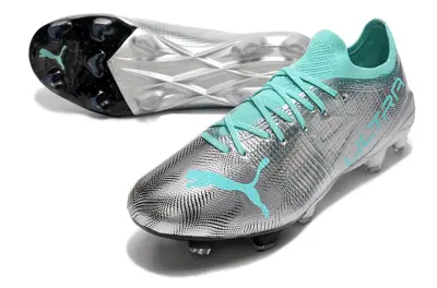 Puma Ultra 1.3 FG - Silver/Aqua Breeze/Metallic Silver