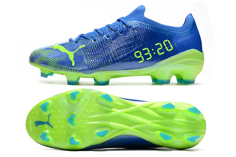 Puma Ultra 1.3 FG - Blue/Electric Green/Neon Blue