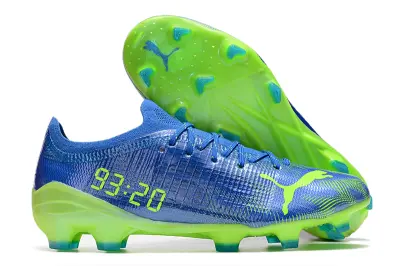 Puma Ultra 1.3 FG - Blue/Electric Green/Neon Blue