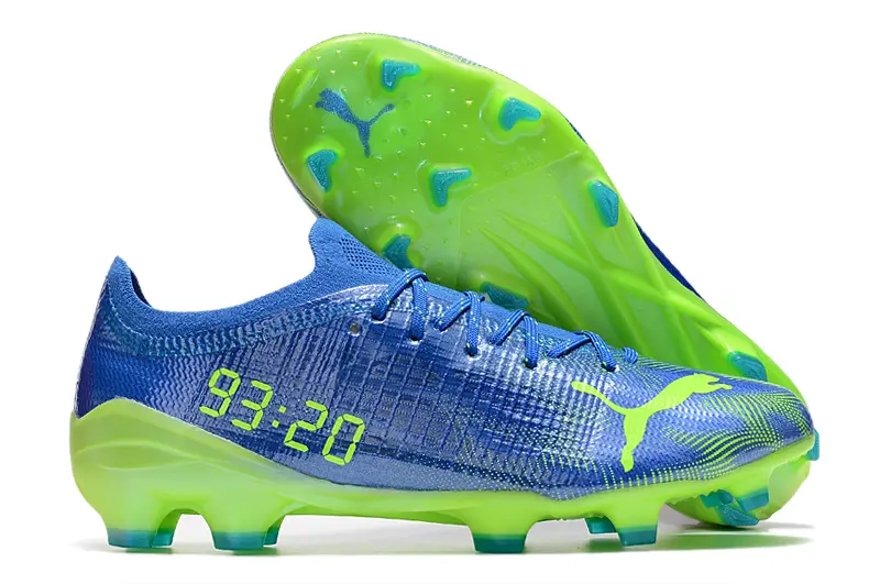 Puma Ultra 1.3 FG - Blue/Electric Green/Neon Blue