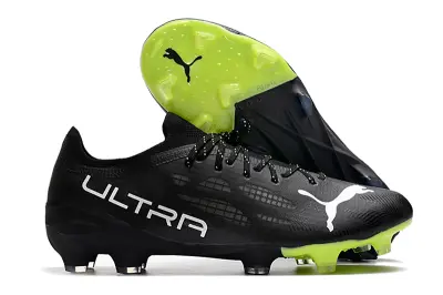 Puma Ultra 1.3 FG - Black/Electric Green/White