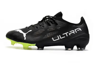 Puma Ultra 1.3 FG - Black/Electric Green/White