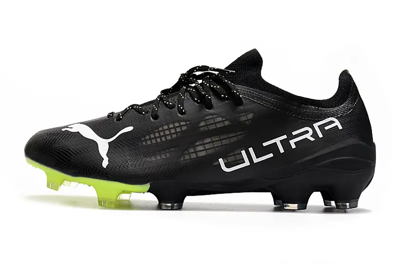 Puma Ultra 1.3 FG - Black/Electric Green/White