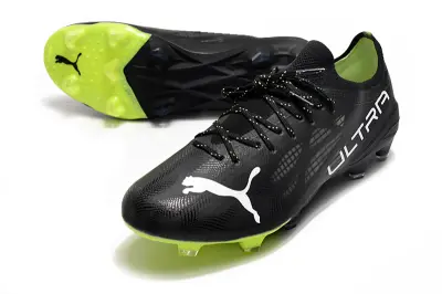 Puma Ultra 1.3 FG - Black/Electric Green/White