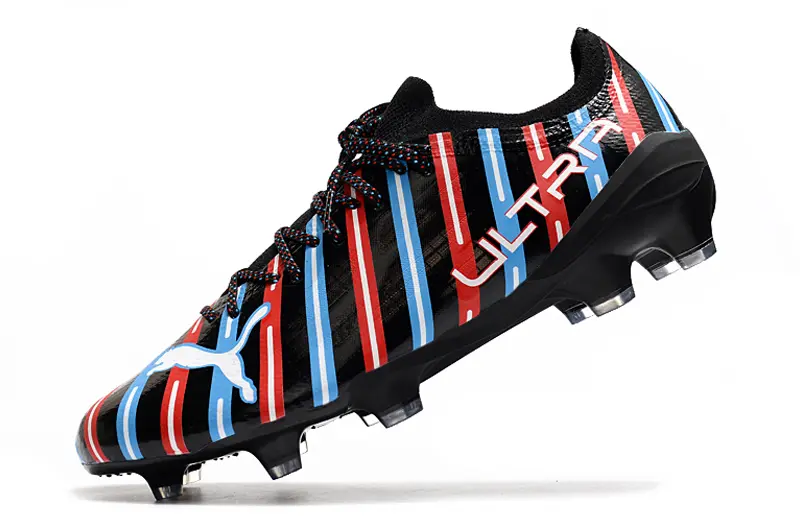 Puma Ultra 1.3 FG - Black/Bright Red/Light Blue