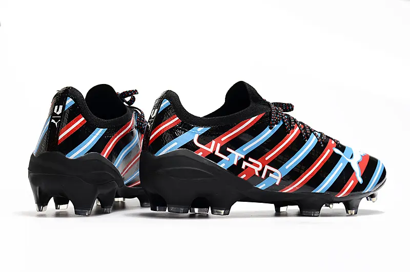 Puma Ultra 1.3 FG - Black/Bright Red/Light Blue