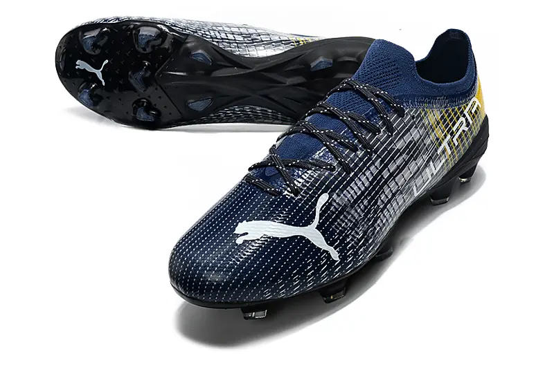 Puma Ultra 1.3 FG - Blue/Navy Blue/Yellow