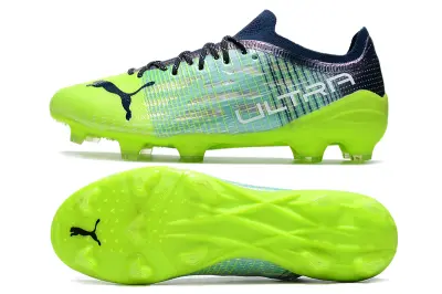Puma Ultra 1.3 FG - Yellow/Lime Green/Deep Blue