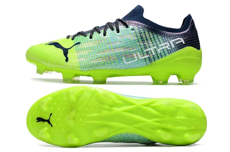 Puma Ultra 1.3 FG - Yellow/Lime Green/Deep Blue