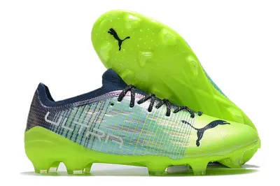 Puma Ultra 1.3 FG - Yellow/Lime Green/Deep Blue