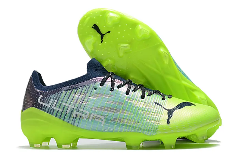 Puma Ultra 1.3 FG - Yellow/Lime Green/Deep Blue