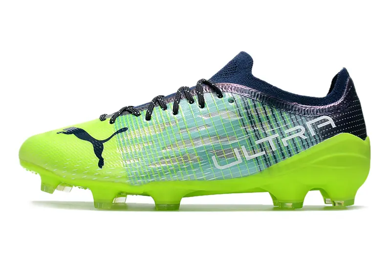 Puma Ultra 1.3 FG - Yellow/Lime Green/Deep Blue