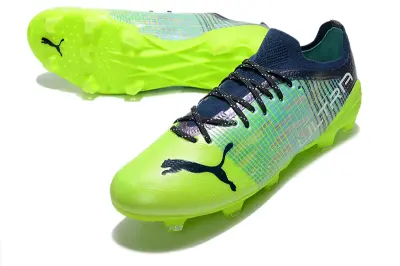 Puma Ultra 1.3 FG - Yellow/Lime Green/Deep Blue